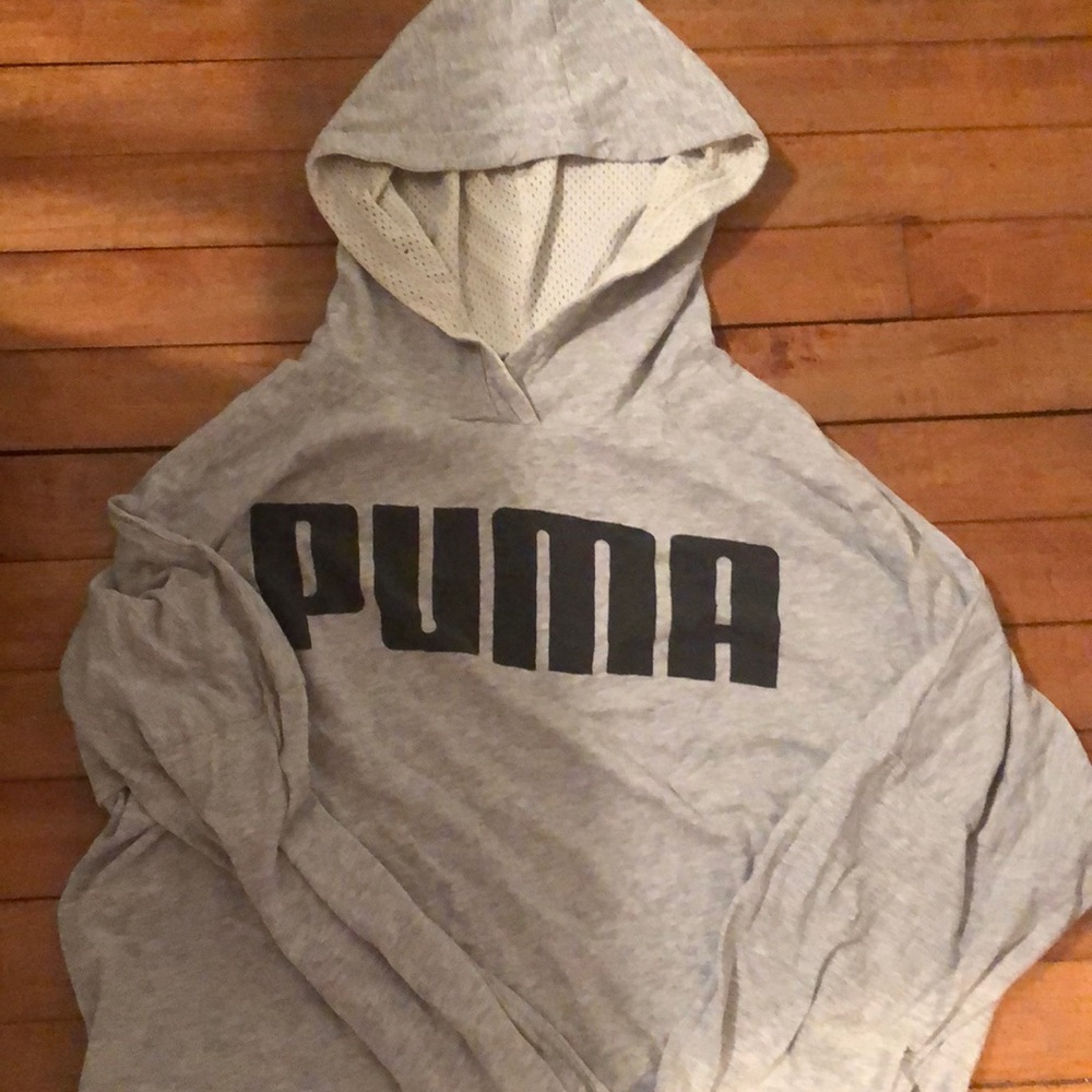 puma lightweight hoodie